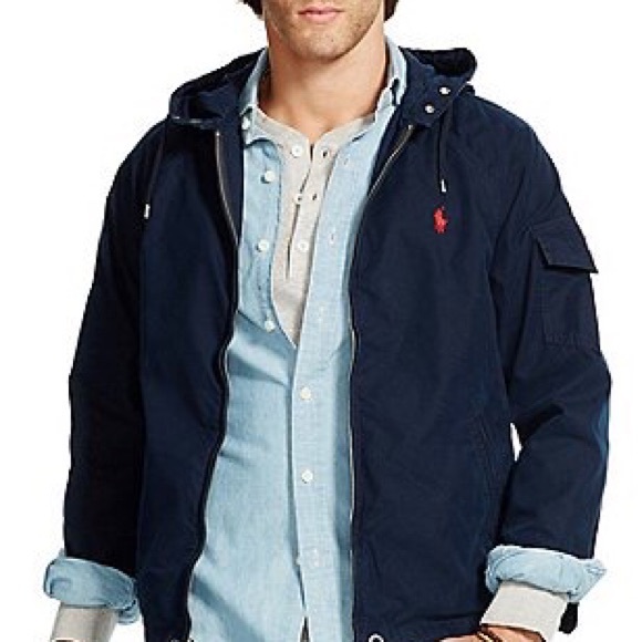 polo hooded jacket